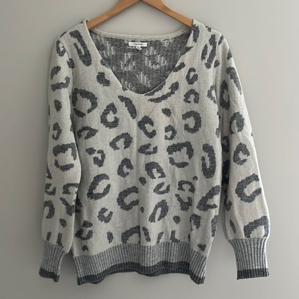 Leopard Print Sweater